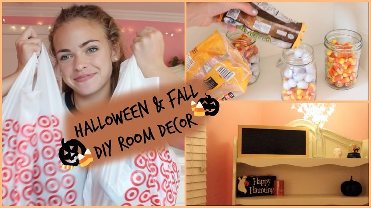 DIY Fall+Halloween Room Decor