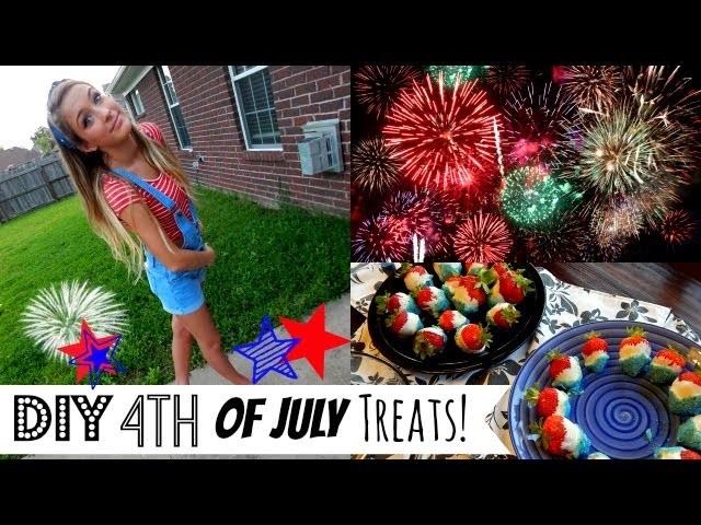 DIY Fourth of July Festive & Fun Treats!  ☼