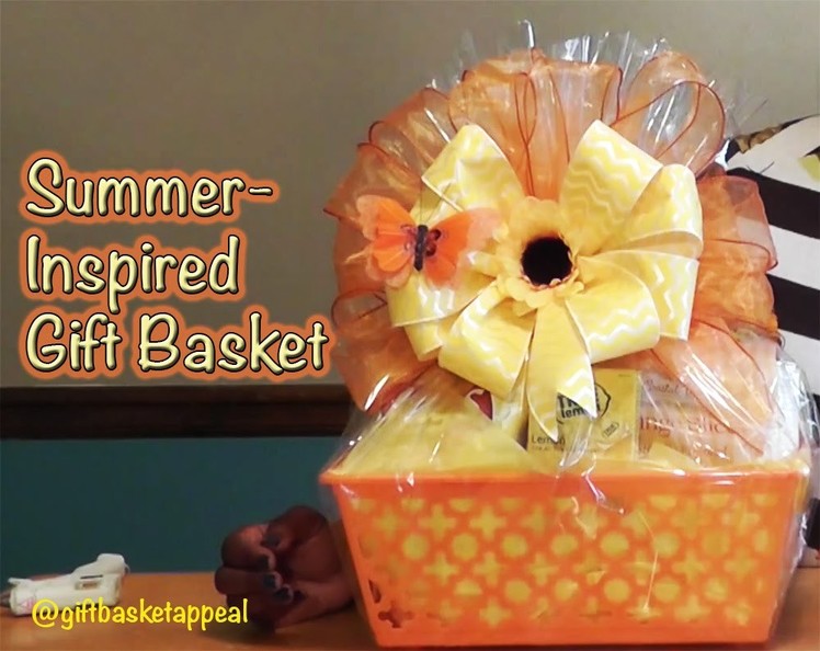 DIY Gift Basket for Summer - #LoveSummerArt - GiftBasketAppeal