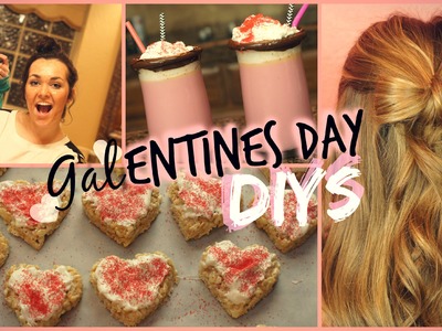 DIY Girl's Valentines Day Treats, Hairstyle, & Activities!