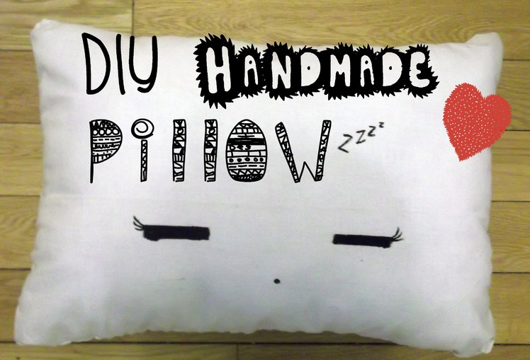 DIY : Handmade Pillow ♥