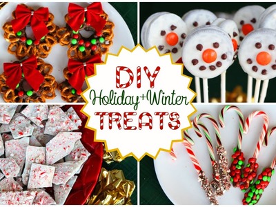DIY Holiday.Winter Treats! Quick, Easy, and Delicious