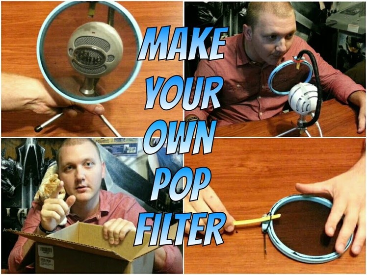 DIY: Make Your Own Pop Filter With a "P" Test!
