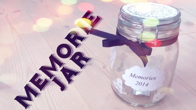 DIY Memory Jar