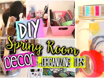 DIY Room Organization & Decor +Quick & Easy Storage Tips