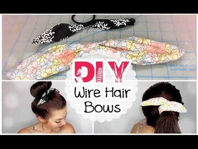 DIY Wire Hair Bows | #BTSwithAmanda
