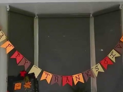 Easy Last-Minute DIY Thanksgiving Decorations