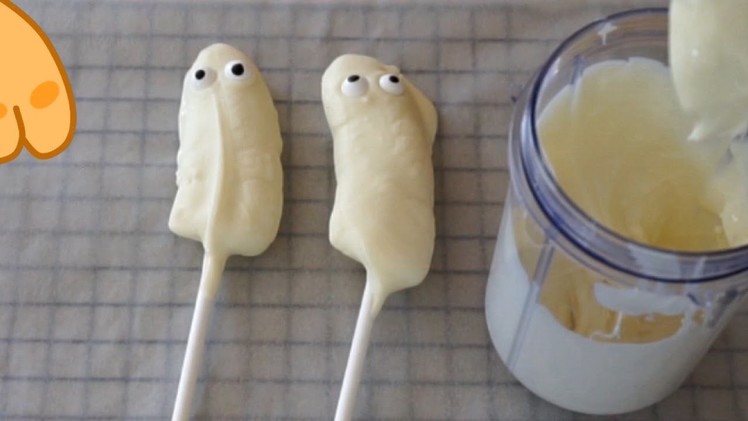 Frozen Booonana Banana Pops for Halloween - DIY Recipes for Kids