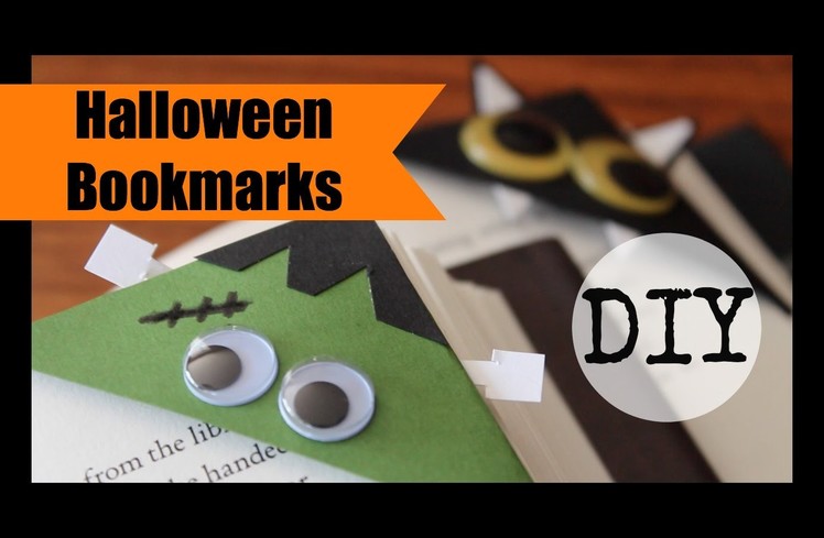 Halloween DIY Bookmarks!