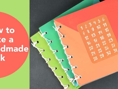 How to Make a Handmade Book | Handmade Holidays 2015 | Easy DIY GIft Ideas | Book Binding