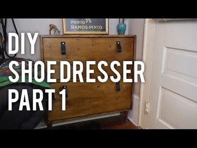 How to Make a Shoe Dresser : DIY