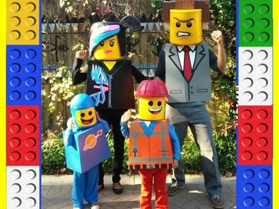How to make The LEGO Movie Costumes. DIY.