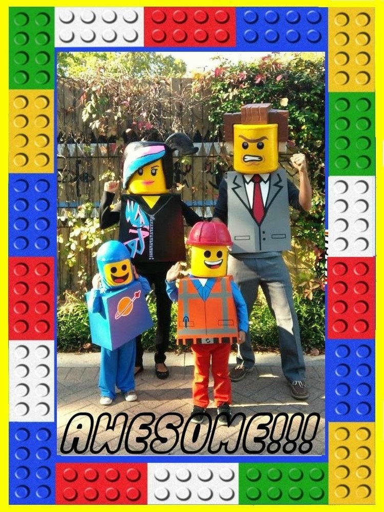 How to make The LEGO Movie Costumes. DIY.