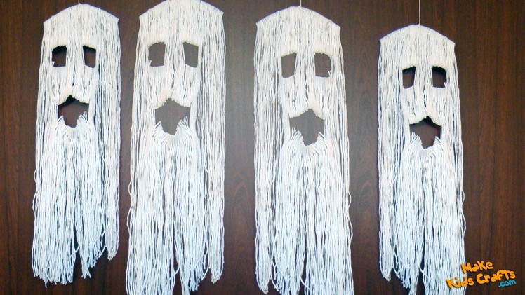 How to make Yarn Ghost? DIY