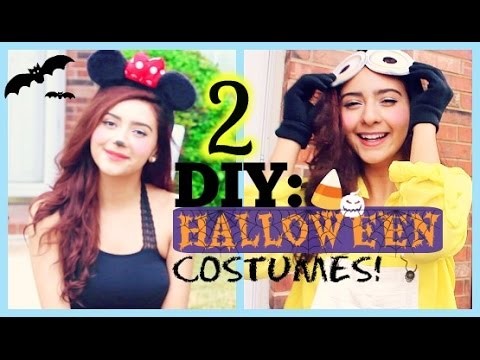 Last Minute DIY Halloween Costume Ideas!