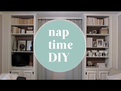 Nap Time DIY: Updated Built-Ins