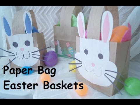Paper Bag Easter Baskets