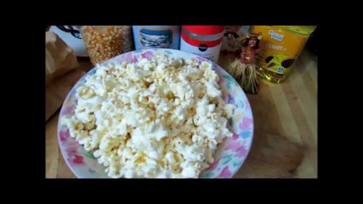 Perfect DIY Microwave Popcorn- with Cheese!
