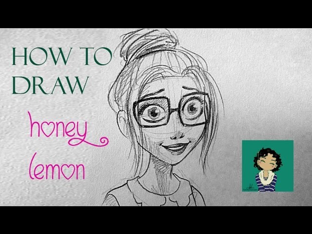 (resquest) HOW TO DRAW Honey Lemon - 3 paper sketches [REAL TIME]