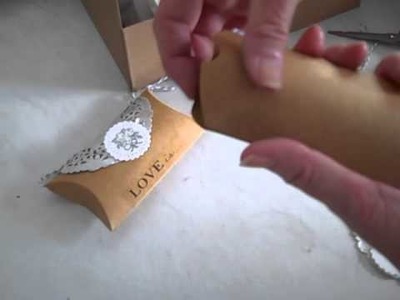 Wedding Pillow Box Favors DIY Kit