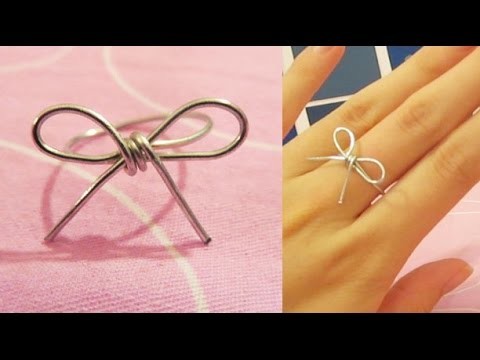 Wire Ribbon Ring - 5 minute DIY | Sunny DIY