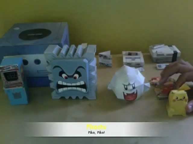 15 Amazing Nintendo Papercrafts
