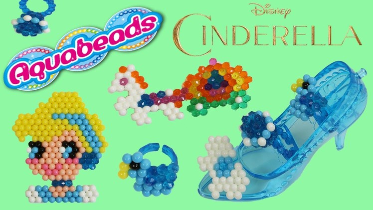 Aquabeads Disney Princess Cinderella Set | DIY Cinderella and More!