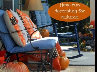 Autumn Porch Decorating from Front Porch Ideas