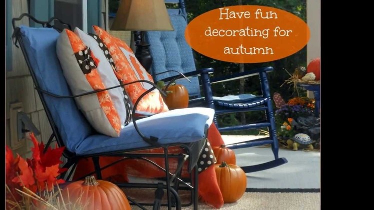 Autumn Porch Decorating from Front Porch Ideas