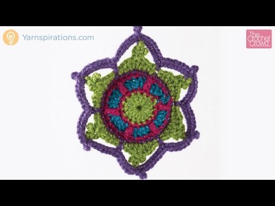 Crochet Jewelled Snowflake Tutorial