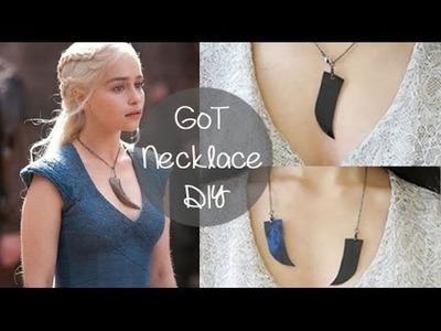 Daenerys Targaryen Inspired Necklace - Game of Thrones | Sunny DIY