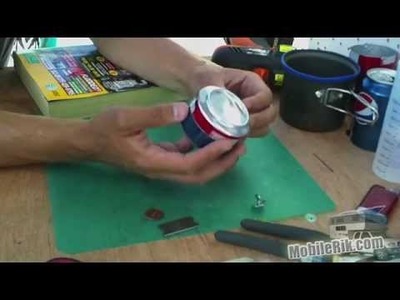 DIY Camping Stove From Soda Pop Cans - Part 3