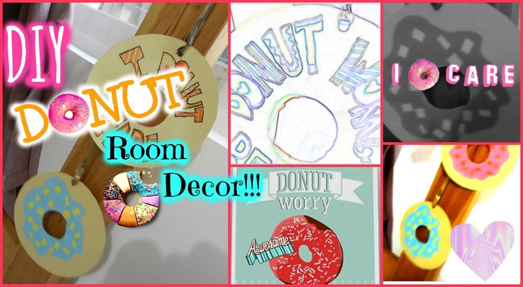 DIY Donut Room Decor!!!