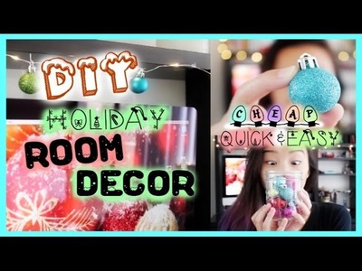 DIY: Easy &Affordable Holiday Room Decor! | Emily Dao 2014