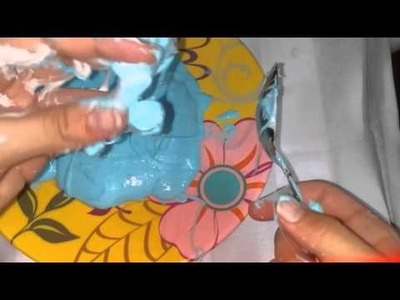 DIY EASY slime  without borax. liquid starch .tide