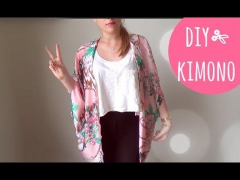 DIY ✄ KIMONO (Fácil) | Faça Você Mesmo