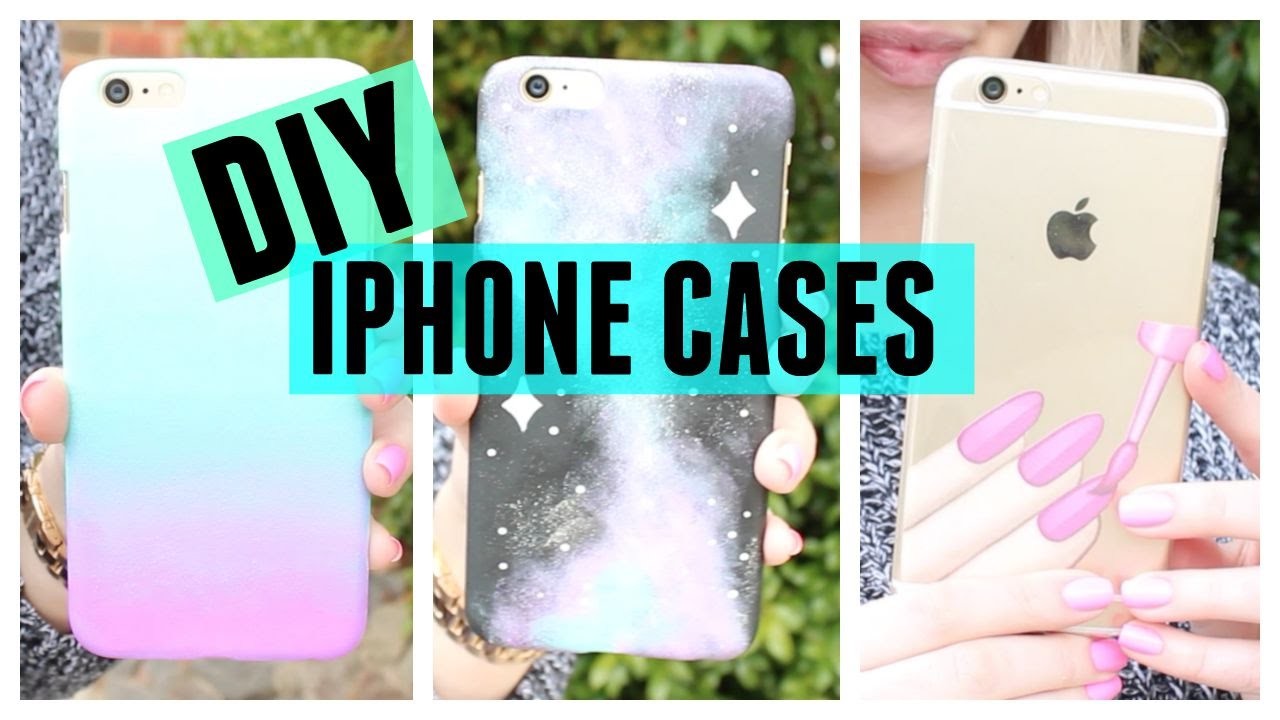 DIY Nail Polish Inspired Phone Cases!