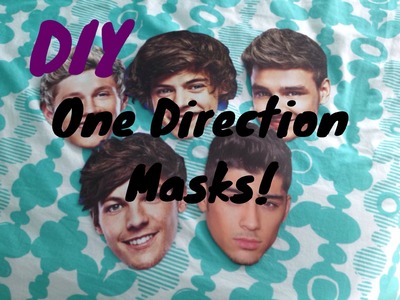 DIY: One Direction Masks!