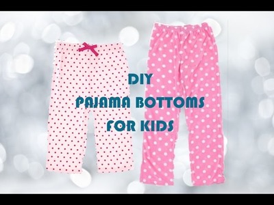 DIY Pajama Pants, Sewing Project for Beginners
