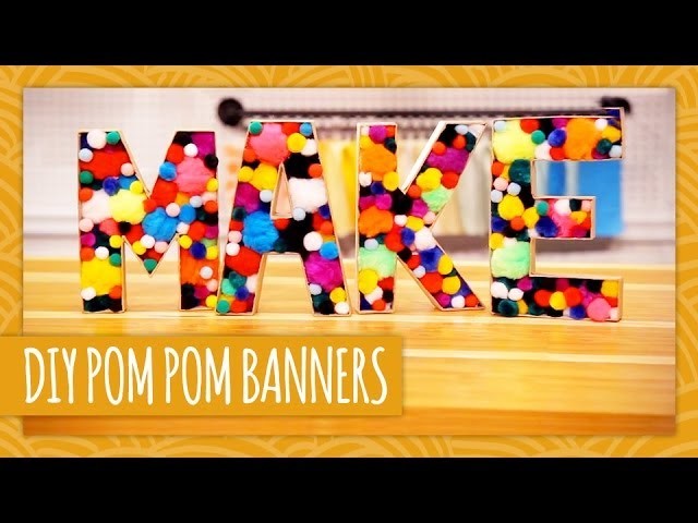 DIY Pom Pom Banners - HGTV Handmade