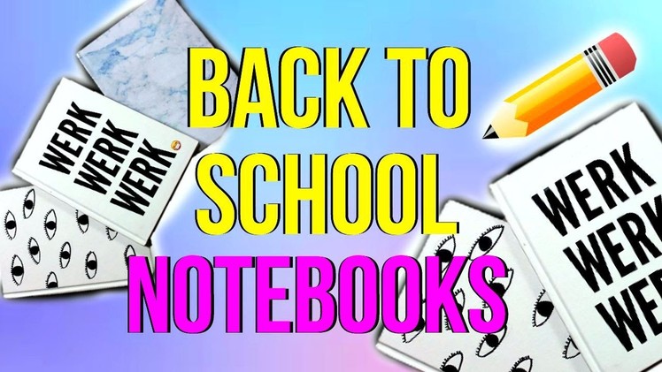DIY Tumblr Notebooks for Back To School 2015!