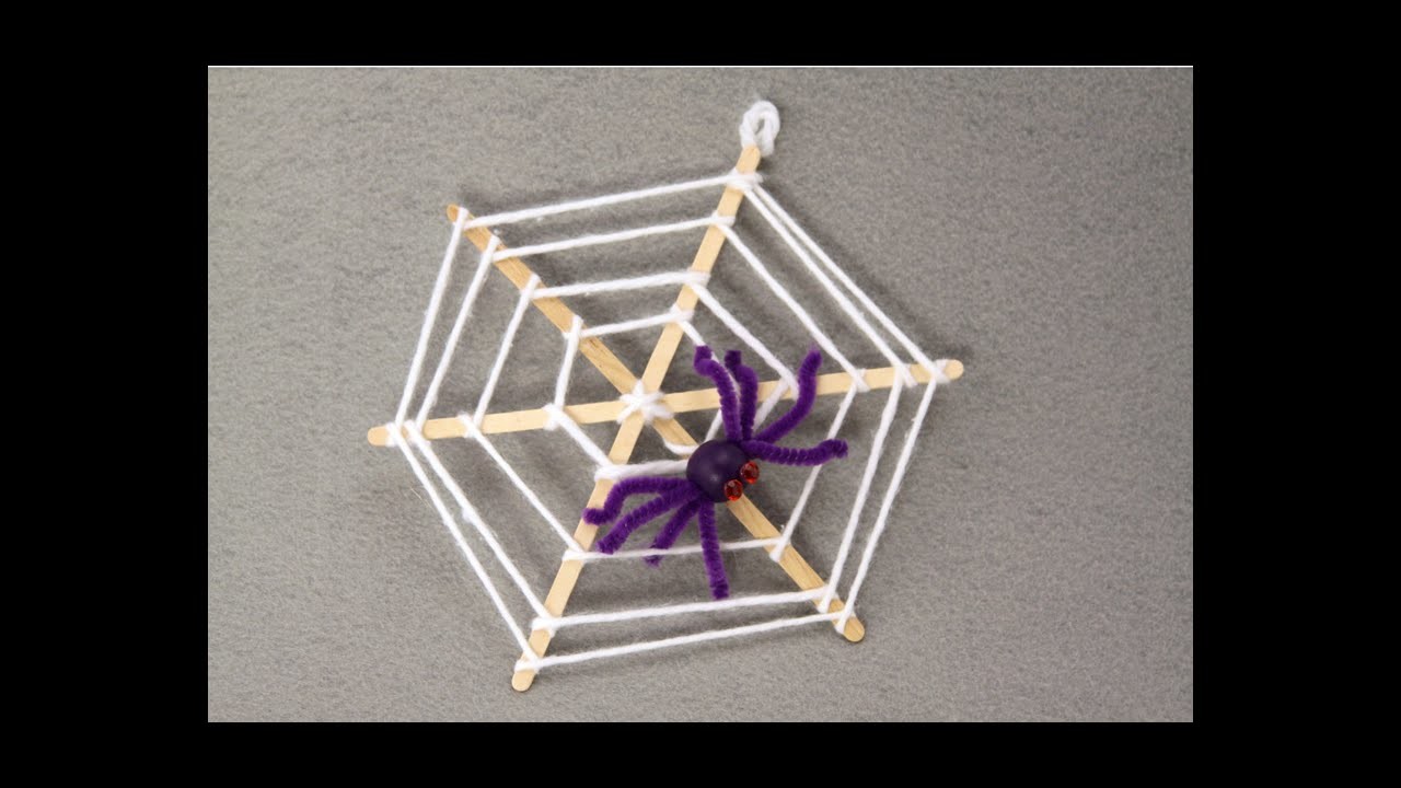 DIY Woven Spider Web Sophies World
