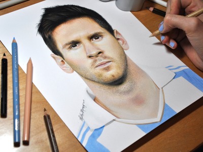 Drawing Lionel Messi