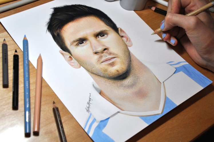 Drawing Lionel Messi