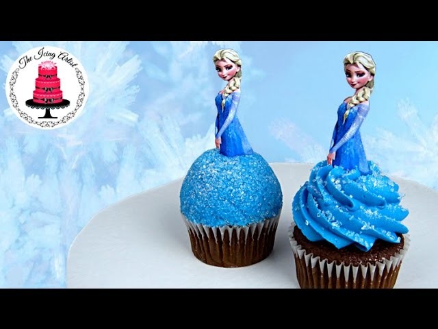 Frozen Princess Elsa Cupcake - How To With The Icing Artist