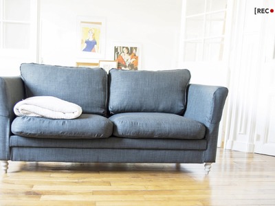 HOME DIY : How-to.  reupholster your old couch?