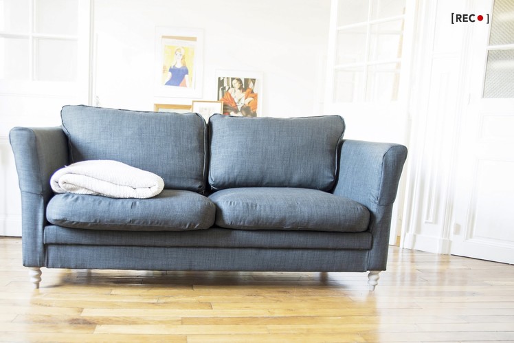HOME DIY : How-to.  reupholster your old couch?
