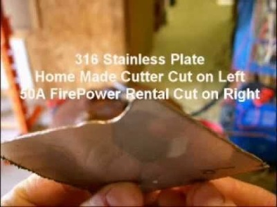 Home Made $260 plasma cutter