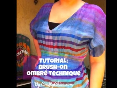 HOW TO: Brush-On Ombré  Technique