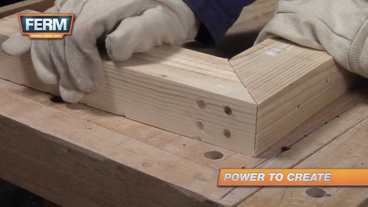 How to create a strong mitre joint